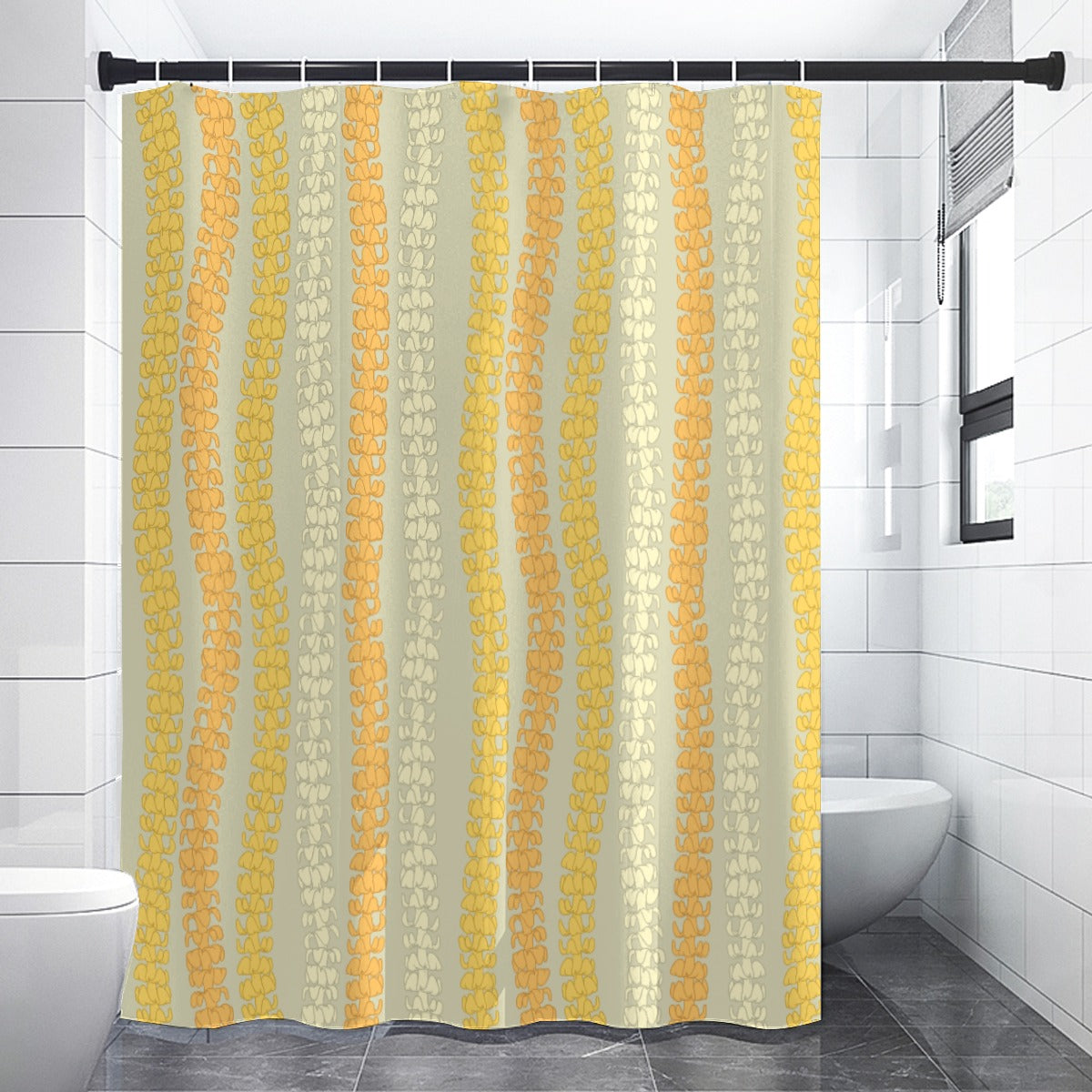 Puakenikeni Love Shower Curtain