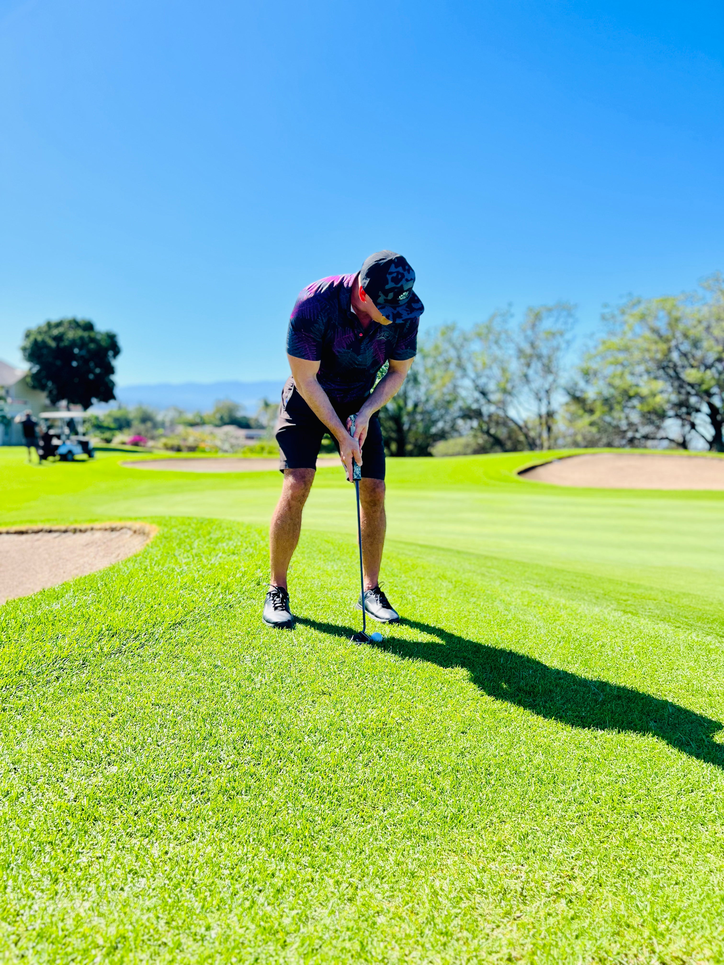 Pink Palapalai Golf Polo